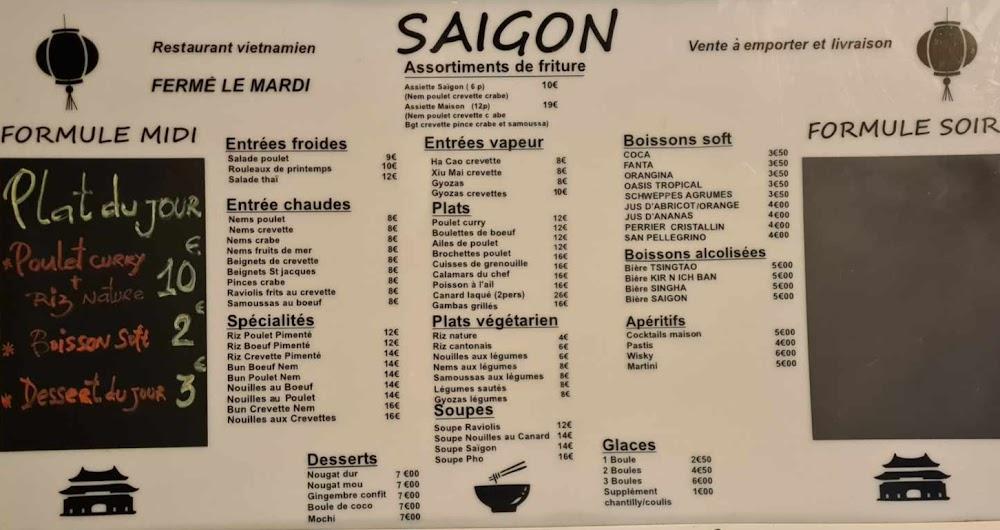 Le Saigon - Menu Image 4